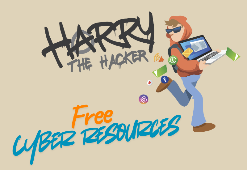 Harry the Hacker - free cyber resources from Data Protection Education