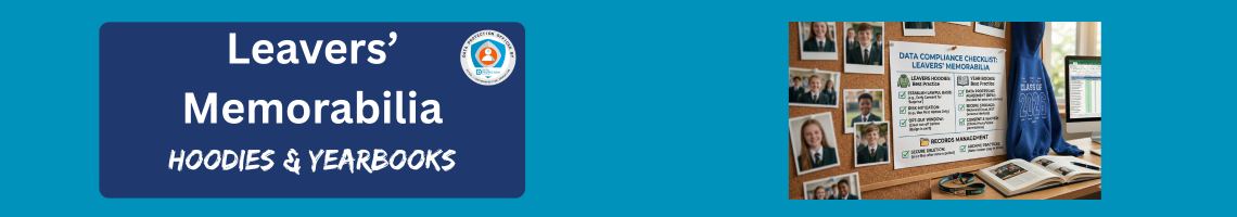 A collection of leavers memorabilia, including personalized hoodies, yearbooks, and other commemorative items for school graduates.