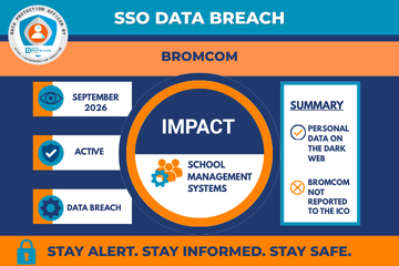Bromcom logo symbolizing the personal data breach impacting schools and trusts using their legacy SSO service.